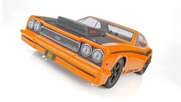Team Associated DR10 Drag Race Car, Brushless 2WD, 1/10 RTR, Orange