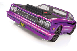 ASC70028 DR10 Drag Race Car, Brushless 2WD, 1/10 RTR, Purple