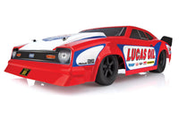 DR10 Drag Race Car, Brushless 2WD, 1/10 RTR, Reakt Lucas Oil
