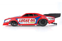 DR10 Drag Race Car, Brushless 2WD, 1/10 RTR, Reakt Lucas Oil
