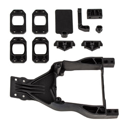 Team Associated DR10M Front Chassis Plate and Gearbox Mount Set