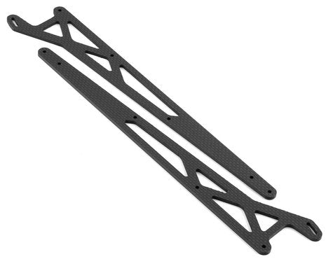 Team Associated DR10M FT Wheelie Bar Arms, Carbon Fiber