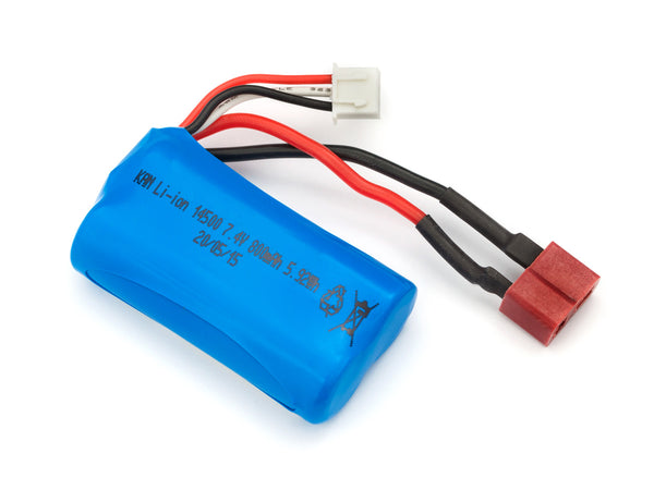 Battery Pack Li-ion 7.4V 800mAh w/ T-Plug, Slyder