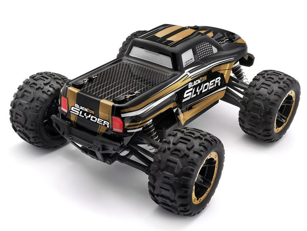 BlackZon Slyder 1/16th RTR 4WD Electric Monster Truck - Gold