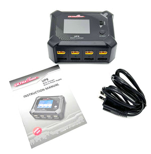 Ultra Power UP9 AC 100W / DC 200W Four Port Multi-Chemistry AC/DC Smart Charger