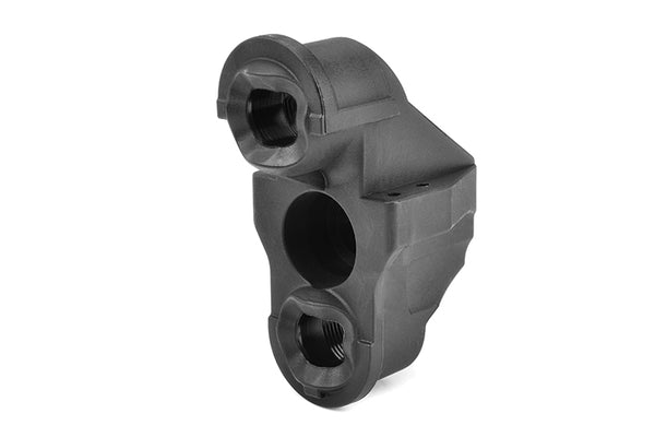 Team Corally HD Steering Block - Wide - Pillow Ball Cup (2) Front