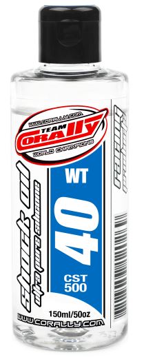 Team Corally Ultra Pure Silicone Shock Oil - 40 WT - 150ml