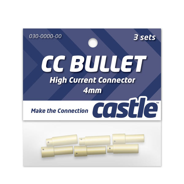 Castle 4mm Bullet Connectors