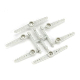 DUB931 Micro Servo Arms XL (Grey) for JR 241, JR281, Spektrum DS821