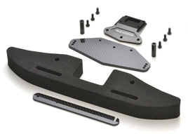 EXO2083 22S Drag Front Bumper Set, Alloy, CF & Foam w/GNSS Slot
