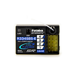 Futaba R334SBS-E Super Response T-FHSS 4-Channel Receiver