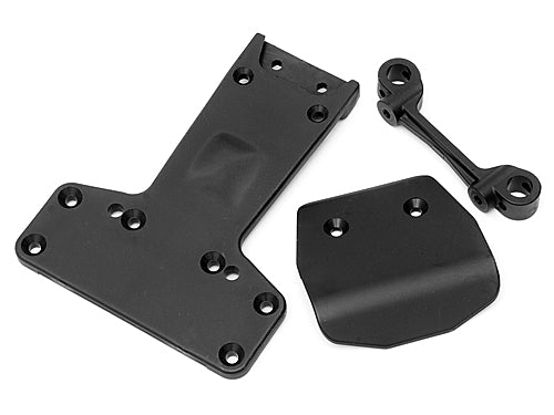 HPI Skid Plate/Rear Chassis Set E-Firestorm