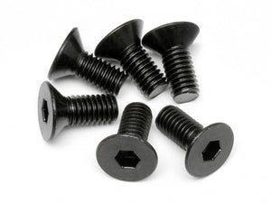HPI Flat Head Screw M6X14mm (Hex Socket/6pcs)