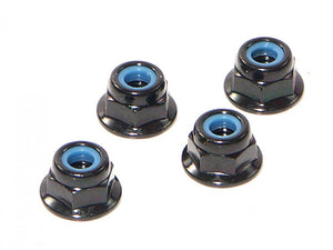 HPI Flanged Lock Nut M4 (4pcs)
