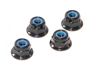 HPI Flanged Lock Nut M4 (4pcs)