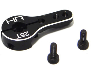 Hot Racing Aluminum Lock Servo Arm, 2 Hole, M3 Mount, 25 Tooth