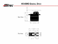 Hitec Micro Servo HS-65MG: Universal