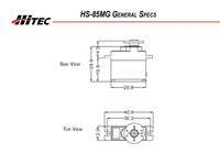 Hitec Mighty Micro Sx HS-85MG:Universl