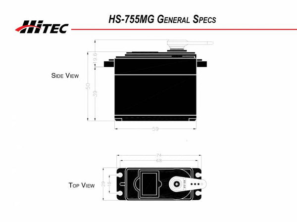 Hitec Giant-ScaleHS-755MG: Universal