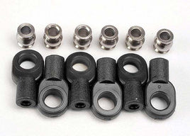 TRX2742X ROD ENDS SHRT/HOLLOW BALLS (6)