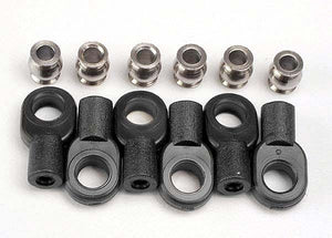 Traxxas Rod Ends Short/Hollow Balls (6)