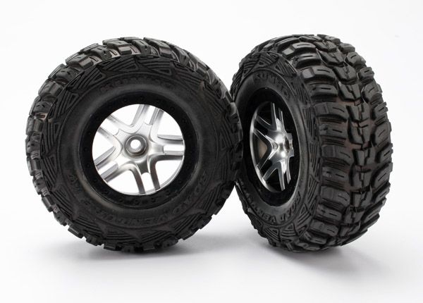 Traxxas t&w ss stn chrome,black/kihmo s1 f