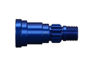 Traxxas stub axle alum blue