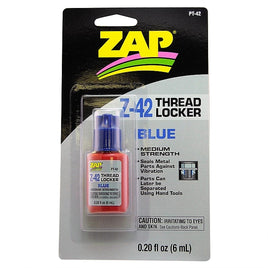 PAAPT-42 Zap Z-42 Blue Thread Locker 0.2oz Bottle