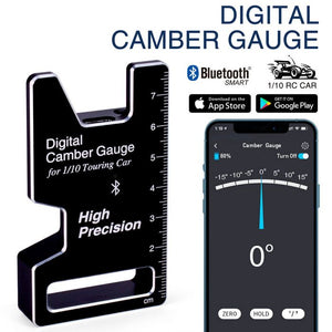 Power Hobby Digital Bluetooth Camber Gauge