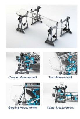 Power Hobby Camber / Toe / Steering / Caster Measurement Setup Tool