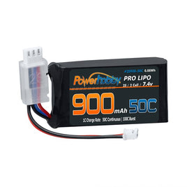 Power Hobby 2S 900MAH 50C Upgrade Lipo Battery, for Axial SCX24