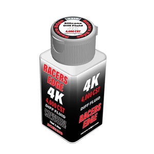 Racers Edge 4,000cSt 70ml 2.36oz Pure Silicone Diff Fluid