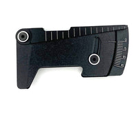 Racers Edge Aluminum Ride Height/Camber Gauge, Black