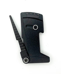 Racers Edge Aluminum Ride Height/Camber Gauge, Black