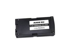 RGR4465 2S 7.4V 3000 mAh Battery w/ Case; Stinger GPS