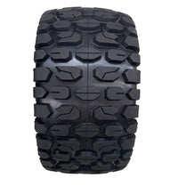 Roapex Tracker Belted 8S Monster Truck Tires, Mounted on Black