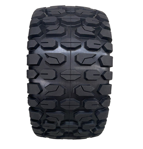 Roapex Tracker Belted 8S Monster Truck Tires, Mounted on Black