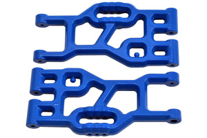 RPM Front Lower A-Arms for the Associated MT8, Blue
