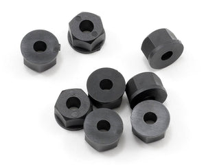 RPM 8-32 Nylon Nuts (Black) (8)