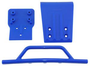 RPM Slash 4x4 Front Bumper/Skid Plate; Blue