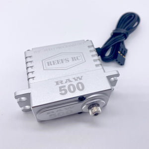 Reef's RC Raw 500 Servo .095/500 @ 7.4V HV Waterproof Brushless