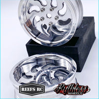 SEHREEFS80 Kahuna Beadlock Drag Wheels w/ Rings and Hardware (4pcs)