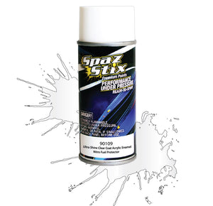 Spaz Stix Ultra Shine Clear Acrylic Enamel Aresol 3.5OZ