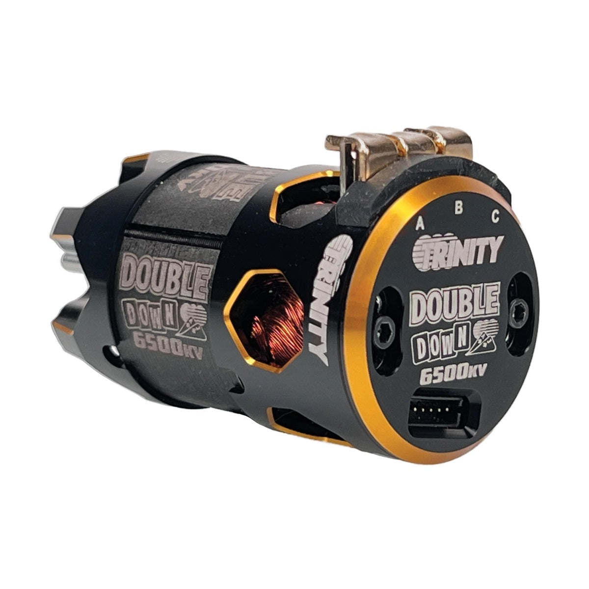 TrinityDouble Down 6500KV 4 Pole Drag Motor – EVS Hobbies USA