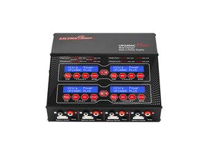 Ultra Power UP240 AC Plus 240W 4-Port Multi-Chemistry AC/DC Charger